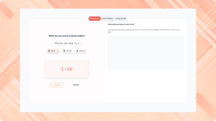 Notifications, Breaks & Productivity Methods